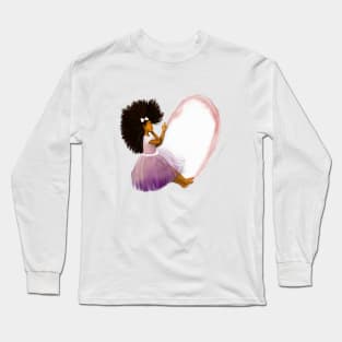 Love Little Black Queens Long Sleeve T-Shirt